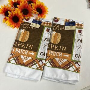Set of New Fall Harvest kitchen towels